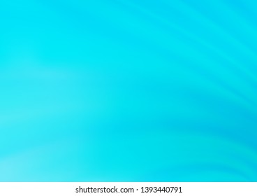 Light BLUE vector blurred bright background. A completely new color illustration in a bokeh style. A completely new design for your business.