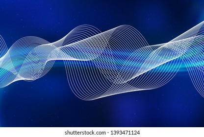 Light BLUE vector blurred bright texture. Modern abstract illustration with gradient. The best blurred design for your business.