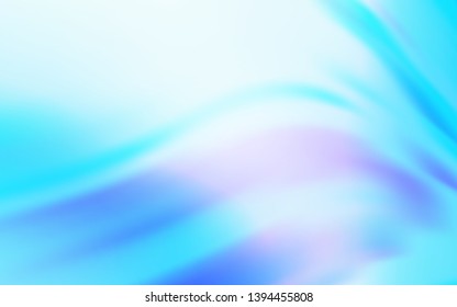 Light BLUE vector blurred bright template. Colorful abstract illustration with gradient. New style for your business design.