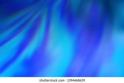 Light BLUE vector blurred bright pattern. Shining colored illustration in smart style. Background for designs.
