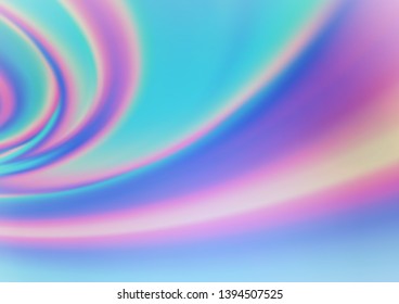 Light BLUE vector blurred bright pattern. A vague abstract illustration with gradient. A completely new design for your business.