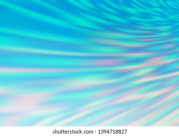 Light BLUE vector blurred bright template. Colorful illustration in blurry style with gradient. Brand new style for your business design.