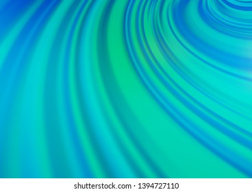 Light BLUE vector blurred bright pattern. Creative illustration in halftone style with gradient. The template can be used for your brand book.