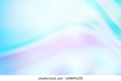 Light BLUE vector blurred bright pattern. A completely new colored illustration in blur style. Blurred design for your web site.