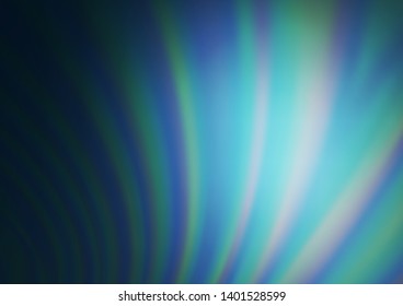 Light BLUE vector blurred bright background. Colorful abstract illustration with gradient. The elegant pattern for brand book.