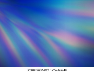 Light BLUE vector blurred bright pattern. A vague abstract illustration with gradient. A completely new design for your business.