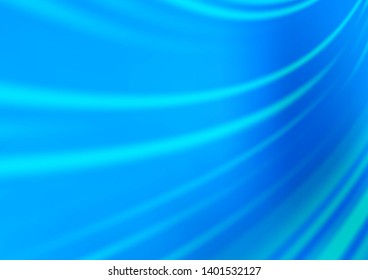 Light BLUE vector blurred bright pattern. Creative illustration in halftone style with gradient. The template can be used for your brand book.