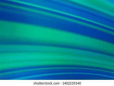 Light BLUE vector blurred bright template. An elegant bright illustration with gradient. The background for your creative designs.