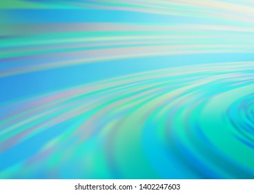 Light BLUE vector blurred bright pattern. Shining colorful illustration in a Brand new style. The template can be used for your brand book.