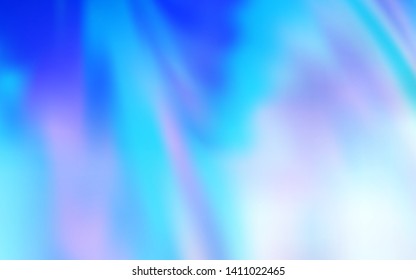 Light BLUE vector blurred bright template. An elegant bright illustration with gradient. New way of your design.