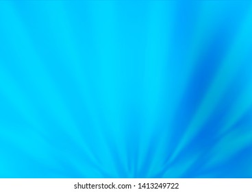 Light BLUE vector blurred bright background. A completely new color illustration in a bokeh style. The template can be used for your brand book.