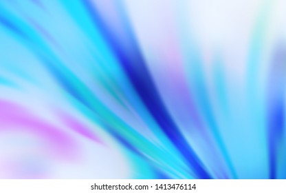 Light BLUE vector blurred bright pattern. Abstract colorful illustration with gradient. Blurred design for your web site.
