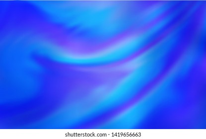 Light BLUE vector blurred bright texture. Colorful illustration in abstract style with gradient. Elegant background for a brand book.