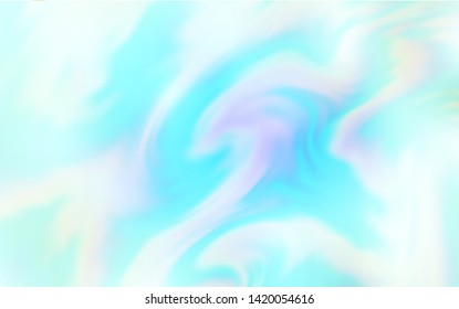 Light BLUE vector blurred bright pattern. Colorful abstract illustration with gradient. New design for your business.