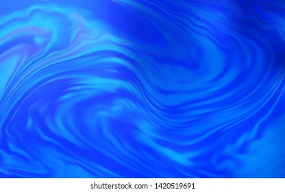 Light BLUE vector blurred bright template. Abstract colorful illustration with gradient. New style design for your brand book.