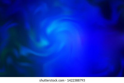 Light BLUE vector blurred bright template. A completely new colored illustration in blur style. New way of your design.