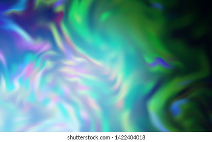 Light BLUE vector blurred bright pattern. An elegant bright illustration with gradient. Blurred design for your web site.