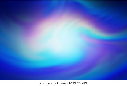 Light BLUE vector blurred bright texture. Modern abstract illustration with gradient. New design for your business.