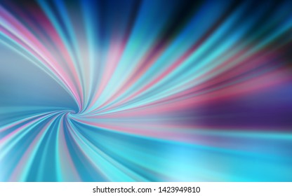 Light BLUE vector blurred bright pattern. Glitter abstract illustration with gradient design. New way of your design.