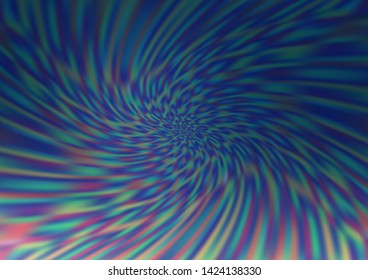 Light BLUE vector blurred bright background. Creative illustration in halftone style with gradient. The elegant pattern for brand book.