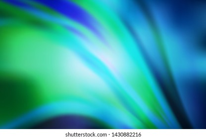 Light BLUE vector blurred bright texture. Shining colored illustration in smart style. Elegant background for a brand book.