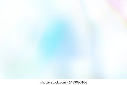 Light BLUE vector blurred bright texture. A completely new colored illustration in blur style. New style for your business design.