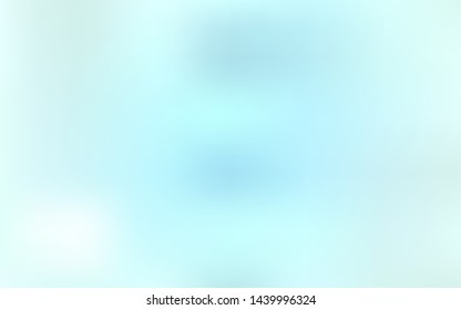 Light BLUE vector blurred bright pattern. Colorful abstract illustration with gradient. Elegant background for a brand book.