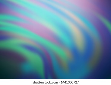 Light BLUE vector blurred bright background. Creative illustration in halftone style with gradient. Brand new design for your business.