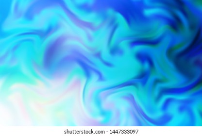 Light BLUE vector blurred bright texture. Glitter abstract illustration with gradient design. Background for designs.
