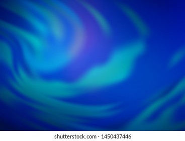 Light BLUE vector blurred bright pattern. Creative illustration in halftone style with gradient. A new texture for your design.
