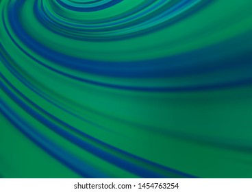 Light BLUE vector blurred bright template. Creative illustration in halftone style with gradient. A new texture for your design.