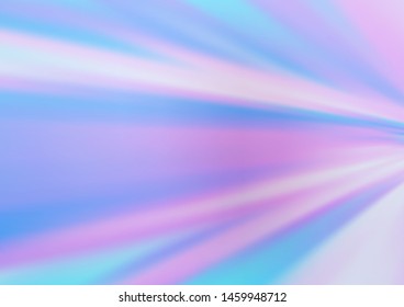 Light BLUE vector blurred bright template. A completely new color illustration in a bokeh style. A new texture for your design.