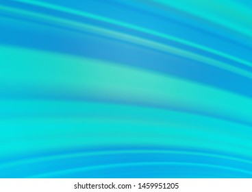 Light BLUE vector blurred bright template. A vague abstract illustration with gradient. The blurred design can be used for your web site.