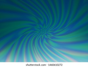 Light BLUE vector blurred bright template. Creative illustration in halftone style with gradient. The blurred design can be used for your web site.