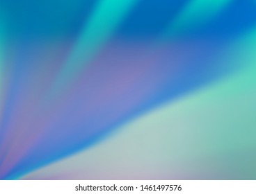 Light BLUE vector blurred bright pattern. Colorful abstract illustration with gradient. The template can be used for your brand book.