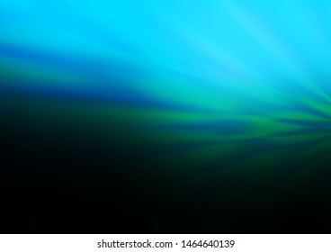 Light BLUE vector blurred bright template. A completely new color illustration in a bokeh style. The template can be used for your brand book.