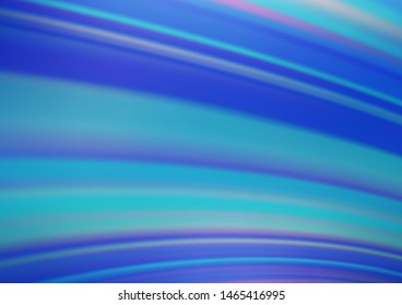 Light BLUE vector blurred bright background. An elegant bright illustration with gradient. The background for your creative designs.