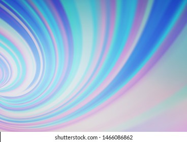 Light BLUE vector blurred bright pattern. A completely new color illustration in a bokeh style. Brand new style for your business design.