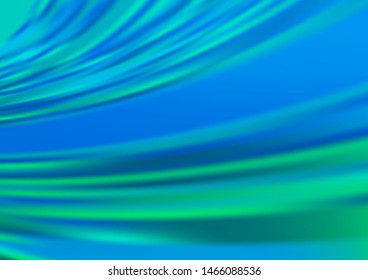Light BLUE vector blurred bright template. Shining colorful illustration in a Brand new style. Brand new style for your business design.