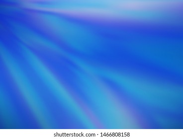 Light BLUE vector blurred bright pattern. An elegant bright illustration with gradient. Brand new style for your business design.