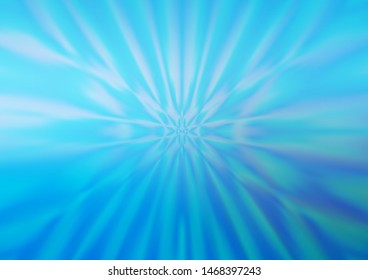 Light BLUE vector blurred bright background. Creative illustration in halftone style with gradient. The template for backgrounds of cell phones.