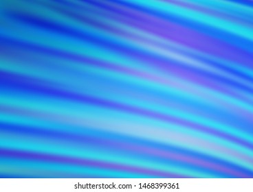 Light BLUE vector blurred bright background. Colorful abstract illustration with gradient. The elegant pattern for brand book.