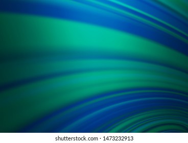 Light BLUE vector blurred bright template. Colorful abstract illustration with gradient. Brand new design for your business.