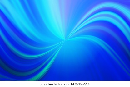 Light BLUE vector blurred bright template. New colored illustration in blur style with gradient. New way of your design.