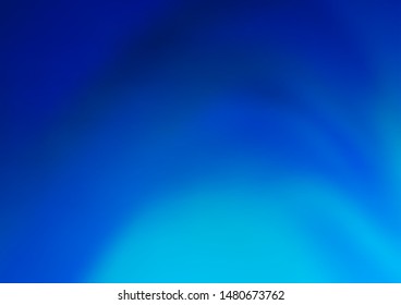 Light BLUE vector blurred bright pattern. Colorful illustration in abstract style with gradient. The elegant pattern for brand book.