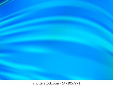 Light BLUE vector blurred bright pattern. Colorful illustration in abstract style with gradient. The template for backgrounds of cell phones.