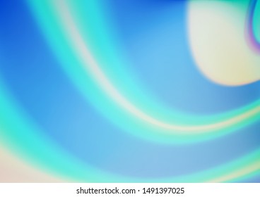 Light BLUE vector blurred bright pattern. Glitter abstract illustration with an elegant design. Brand new design for your business.