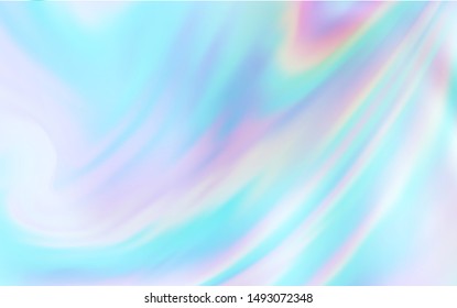 Light BLUE vector blurred bright template. Modern abstract illustration with gradient. Background for a cell phone.