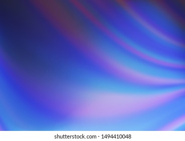 Light BLUE vector blurred bright pattern. Colorful illustration in blurry style with gradient. The best blurred design for your business.