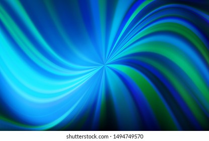 Light BLUE vector blurred bright pattern. Abstract colorful illustration with gradient. Elegant background for a brand book.